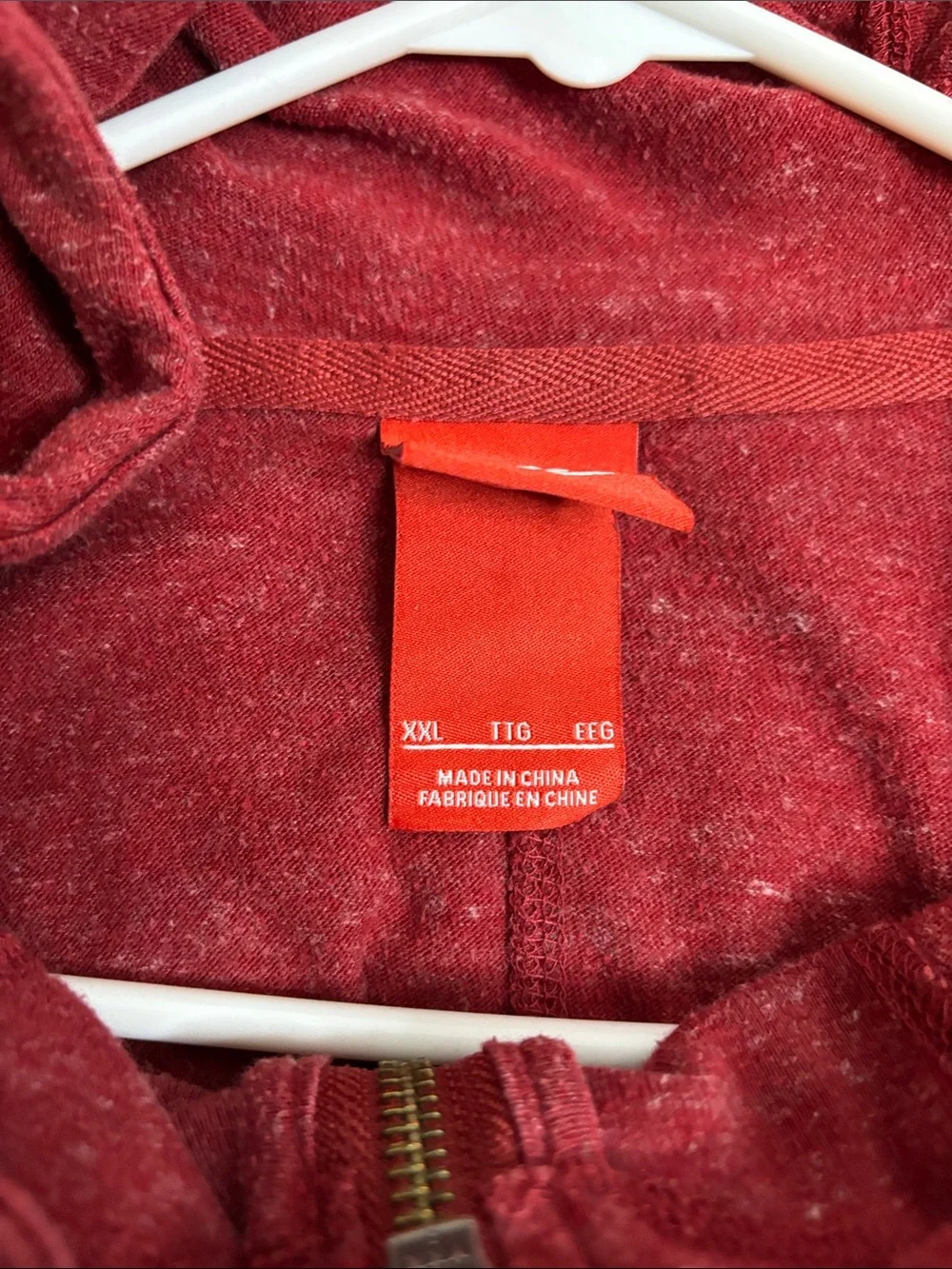 Nike Maroon Washington State University Cougs Full-Zip Hoodie -321sku